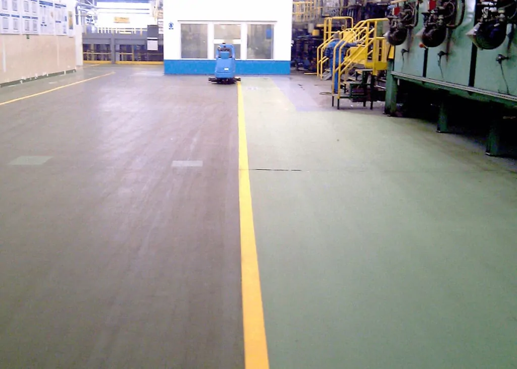 Kompleksowe czyszczenie hali produkcyjnej w Pile