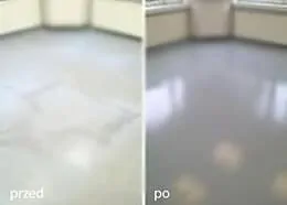 Akrylowanie podłogi w szpitalu